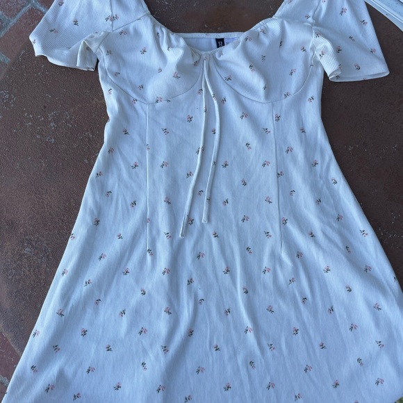 H&m boho white mini dress - Picture 6 of 6